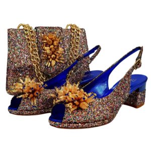 Paola Melanin luxury Italian Shoe And Bag